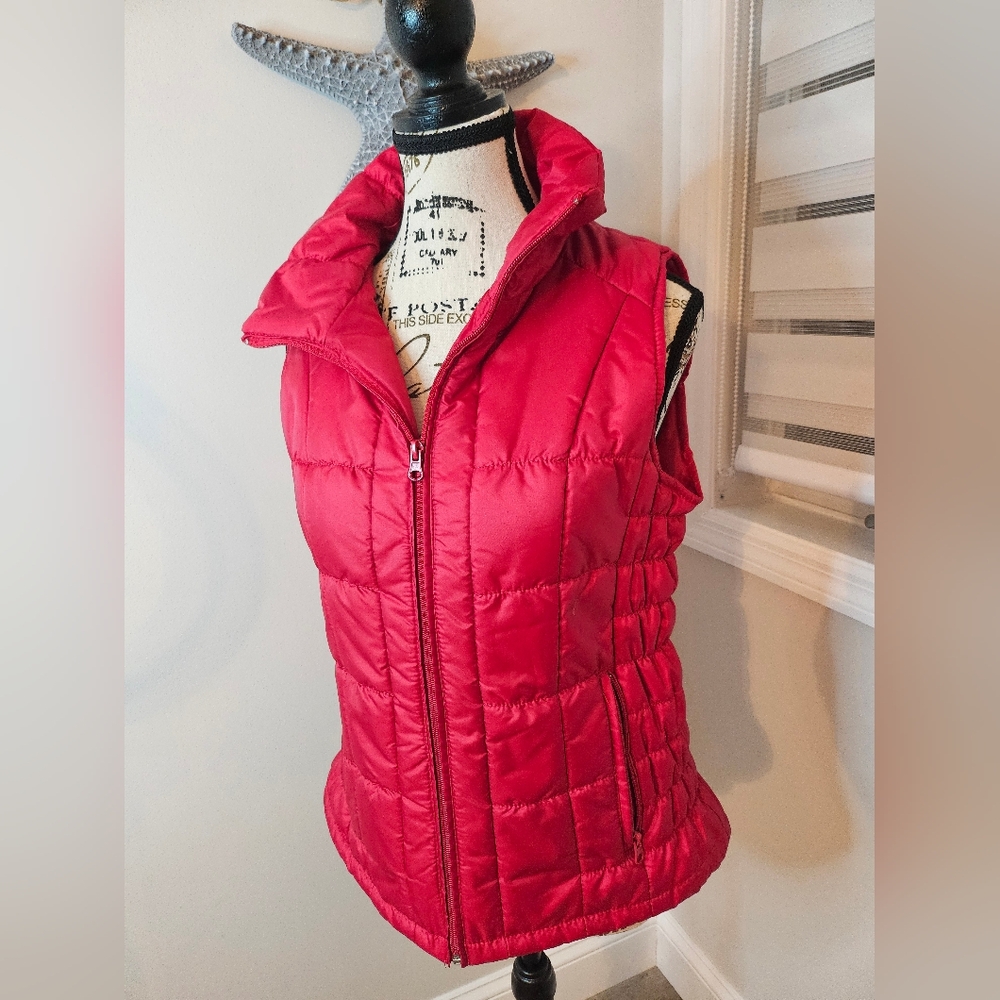 Red Puffer Vest